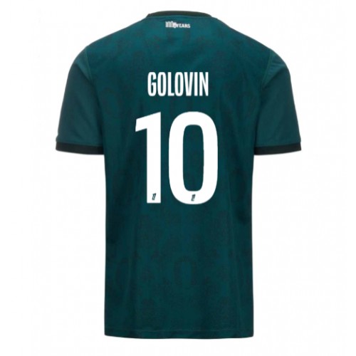 AS Monaco Aleksandr Golovin #10 Gostujuci Dres 2024-25 Kratak Rukav